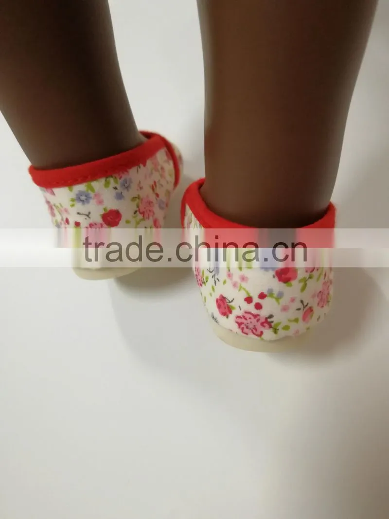 Doll shoes for 18 inch dolls 1/6 with holesale price