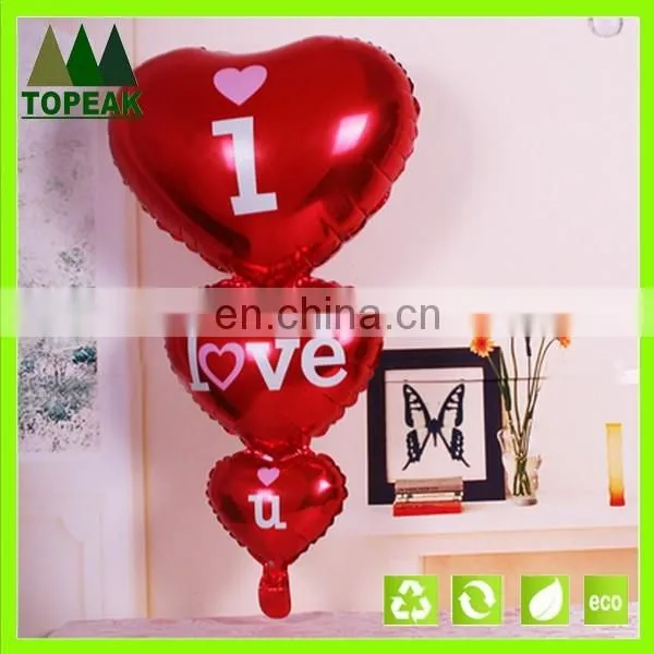 High quality alumium foil inflatable ballons for wedding decoration party