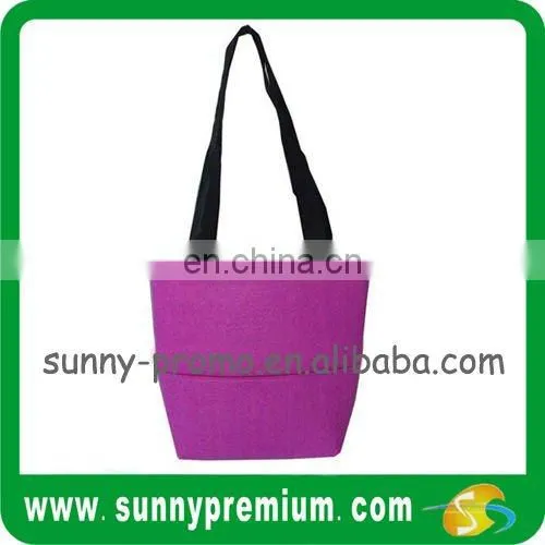 2013 New Trend Pink Felt Hand Bag