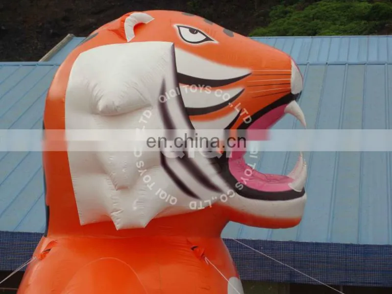 HD Printing Inflatable Tiger Advertising Giant Inflatable Cartoon