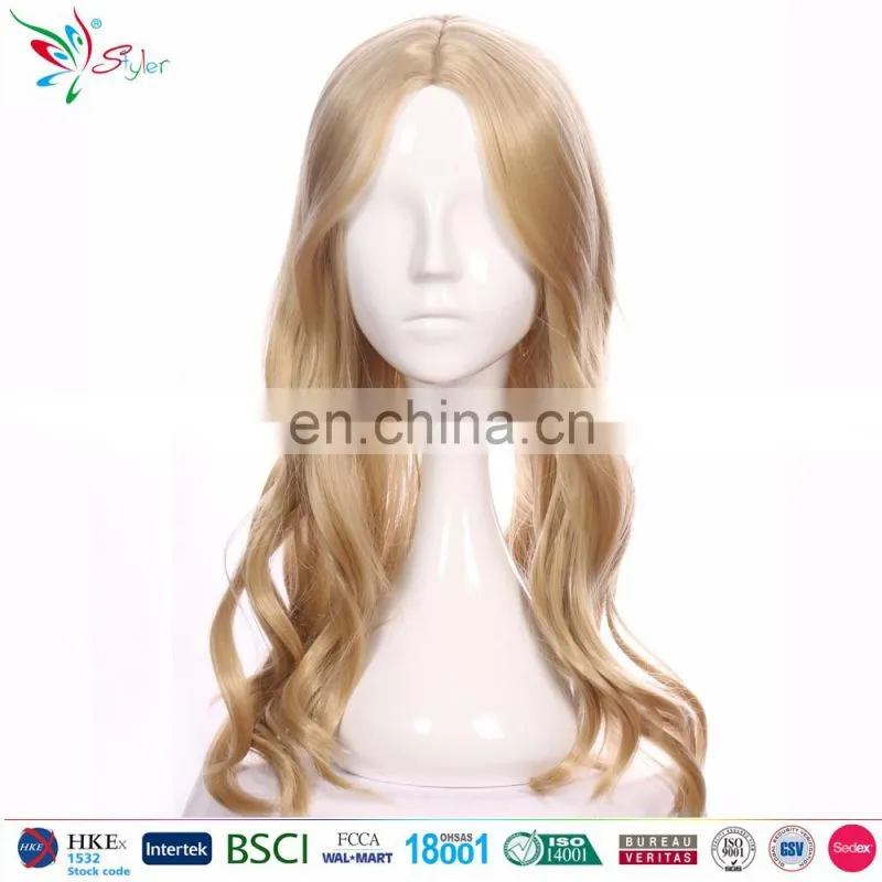 Styler Brand sexy beauty full face curly hair wig cheap ladies synthetic cosplay wigs