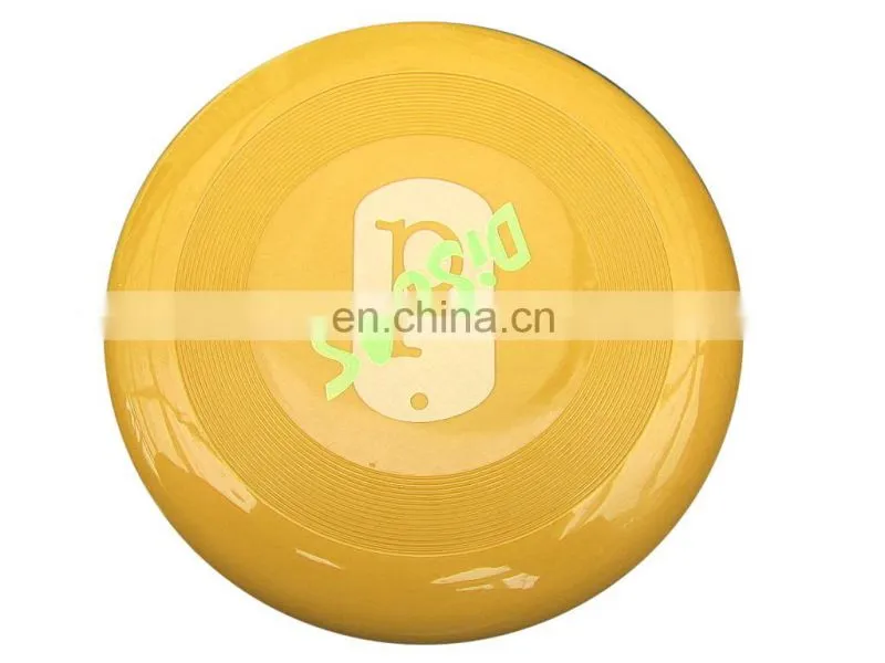 Advertising round ring outdoor plastic flying frisbee