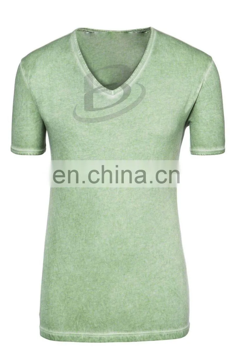 New products attractive style deep v neck t shirt for wholesale (Trachten Shirt)
