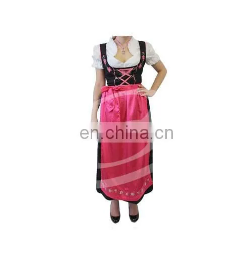 Bavarian Dirndl Dress for Oktoberfest/ Traditional Bavarian Dirndl/German Long Dirndls Dress (Traditional Bavaria Dirndls)