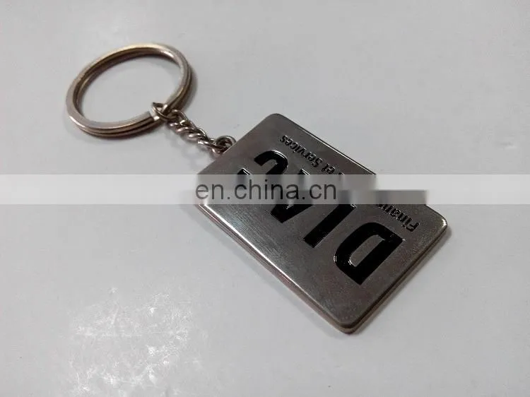 Promotional gift advertising custom mental key chain