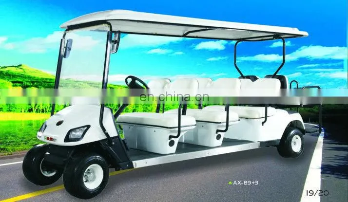New electric sightseeing cars for sale, cheap sightseeing cars with sport, tourism place and hotel use