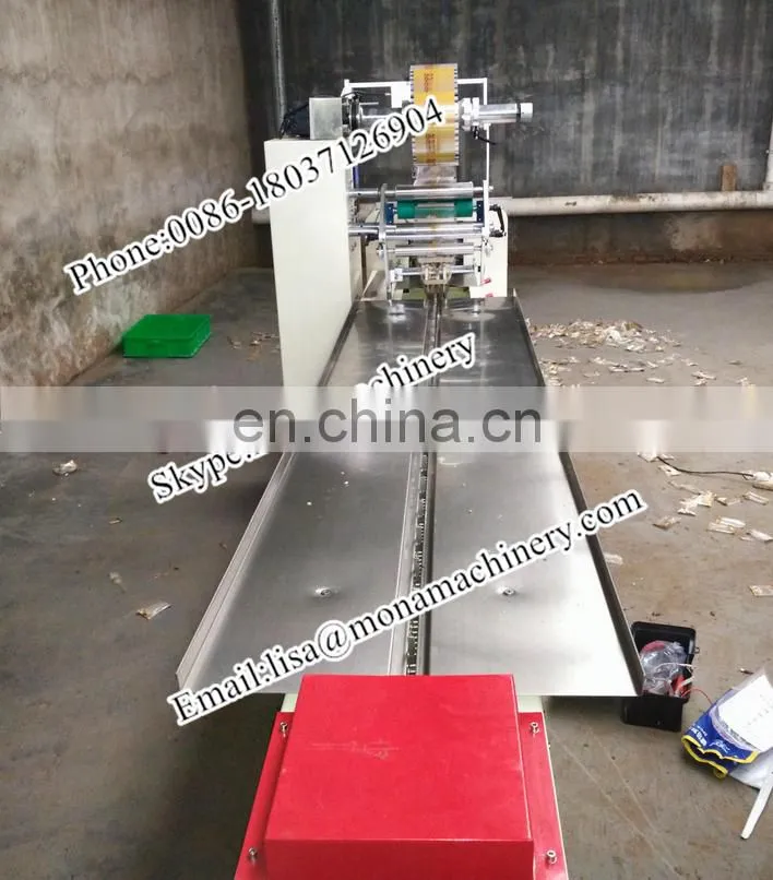 small scale horizontal sachet pouch bread packaging machine