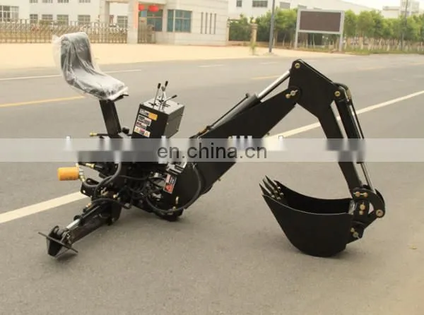 agriculture machinery LW-8 20-90hp Towable backhoe excavator bucket backhoe
