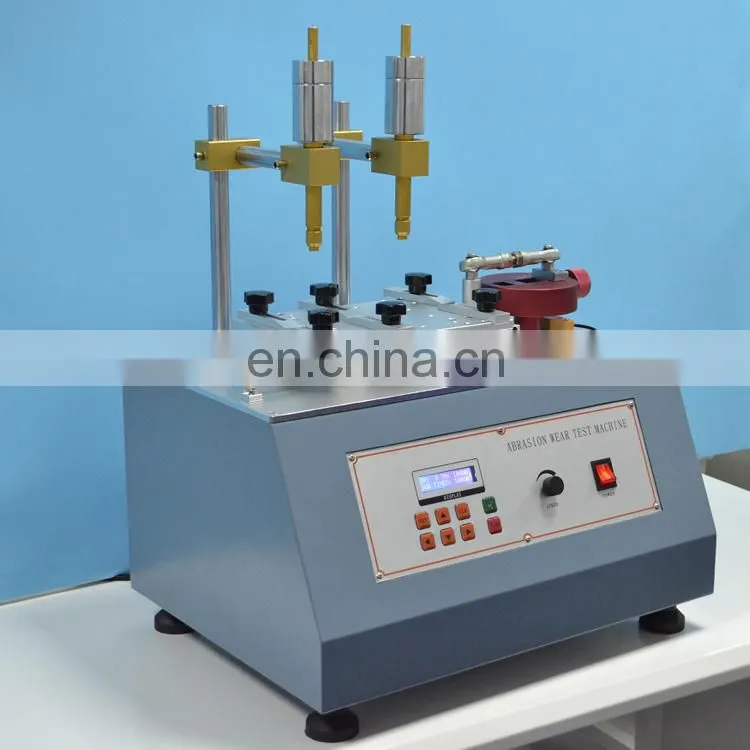 Automatic abrasion testing equipment device apparatus