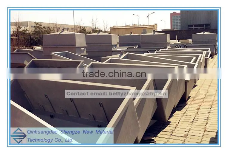 FRP fish breeding pool , fiber glass fish pond, fiber glass water vat