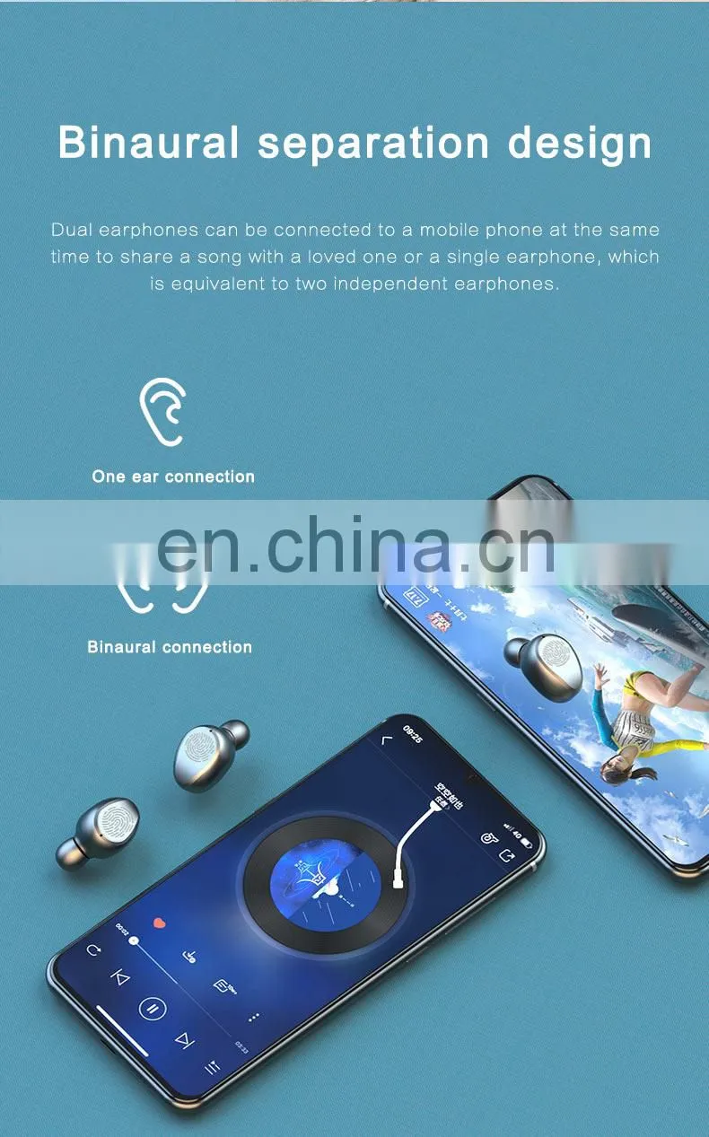2020 News Odm & Oem Manufactory Mobile Phone Accessories Gaming Headset Headphones Eearphone waterproof Earbuds