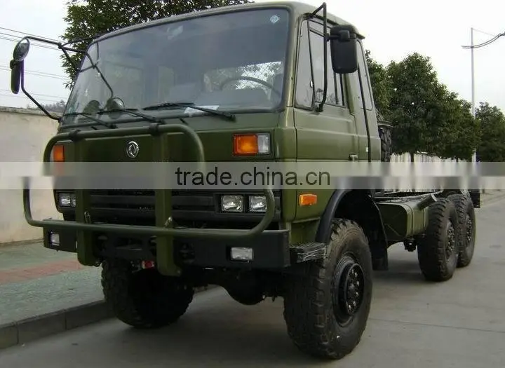 Dongfeng EQ2012GJ 6x6 off road truck chassis lwe