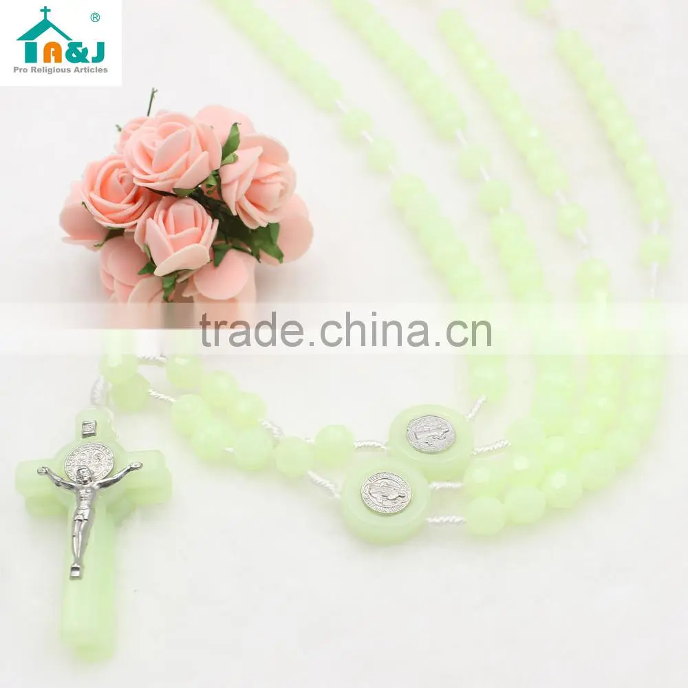 Over 6 years Alibaba Gold Supplier glow in the dark plastic rosary Stuffed promotion