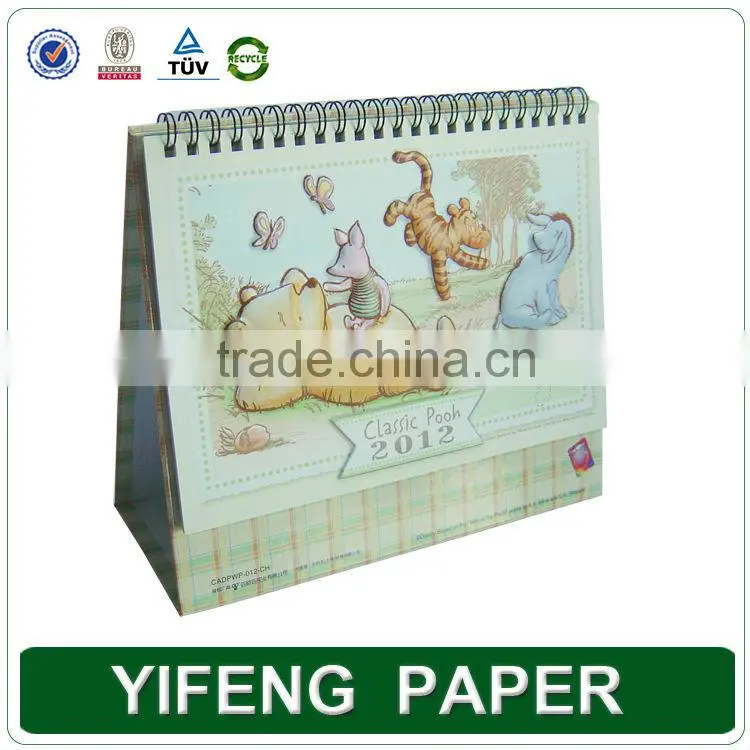 Eco and Fashionable Design Desk Calendar