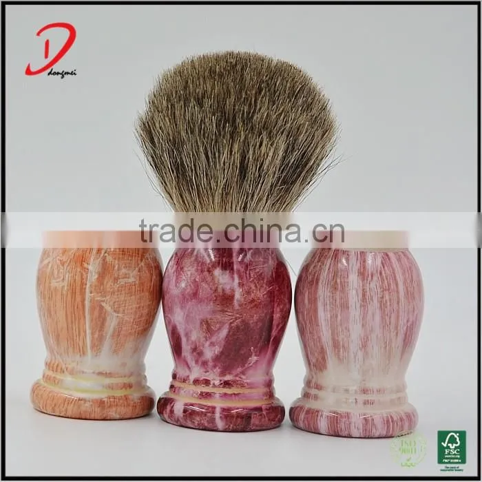 Professional colorful resin shaving brush handles