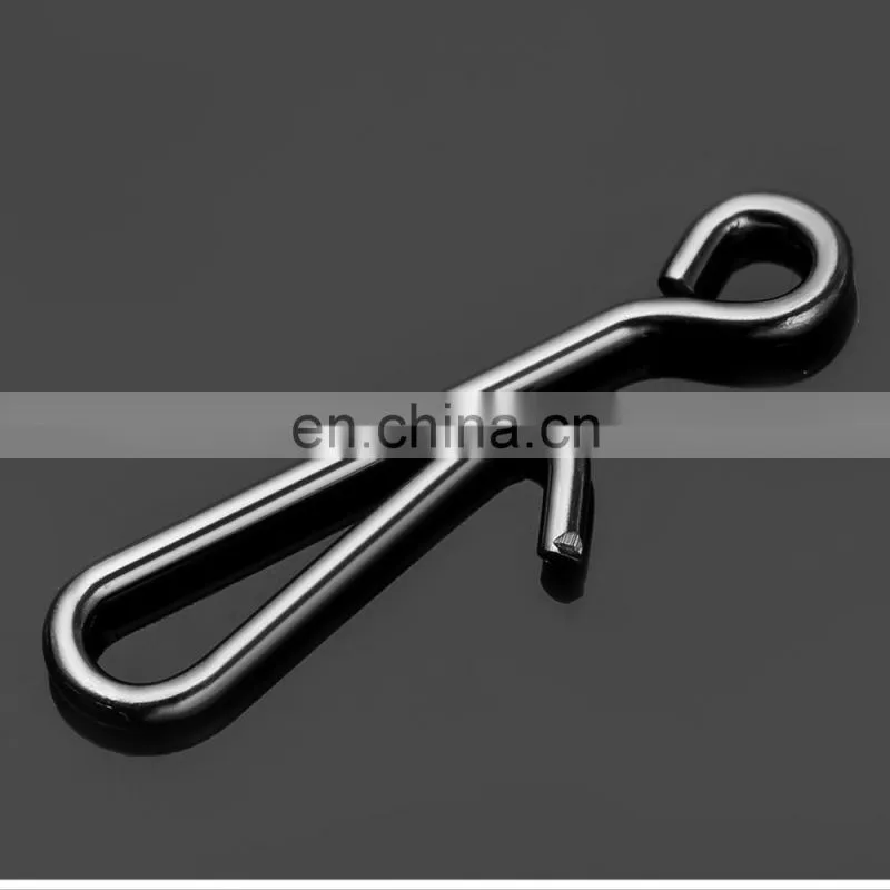 JOHNCOO Fishing Lock Hanging Snap Bass Fishing Swivel Snap Carp Fishing Pin Snaps