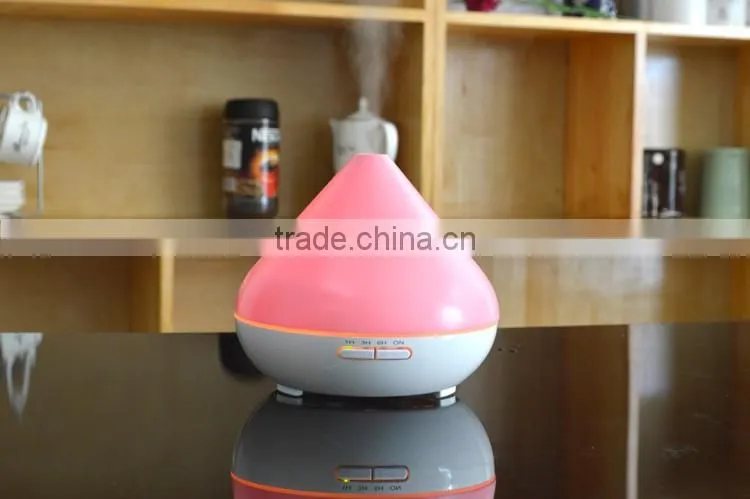 2016 Hot Sale Low Noise Aroma Water Mist Diffuser with Rainbow Lights Household Appliance