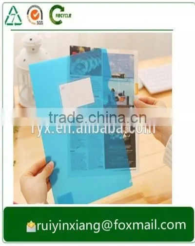 Offset Printing Printing Type and Plastic Product Material a4 file folder