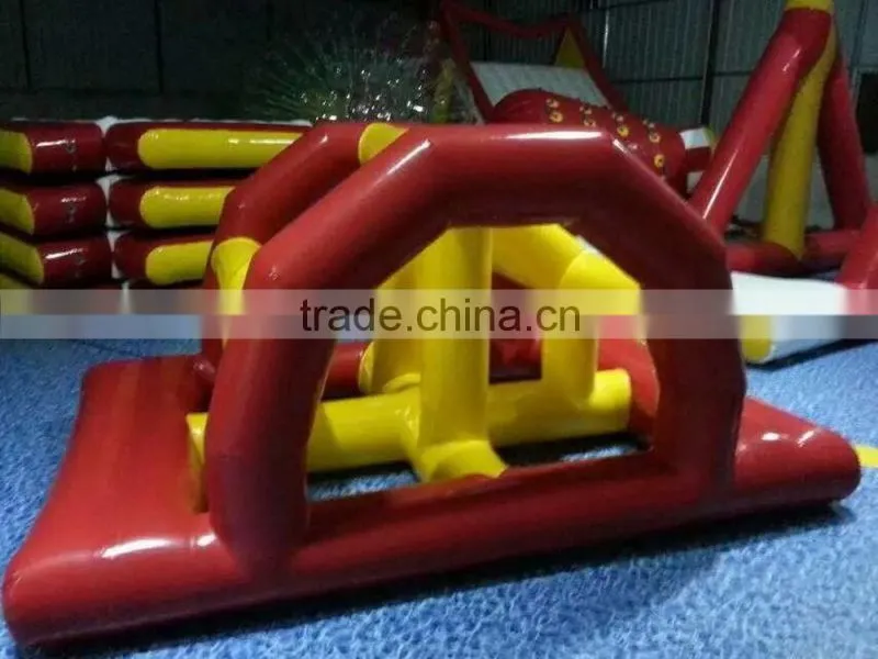 2015 New arrvail Giant Inflatable Saturn Water Toy for water park on sea