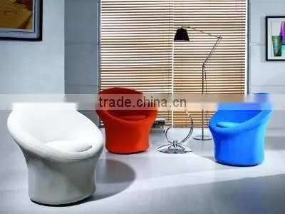 Unique design waiting room fiberglass mushroom chairs