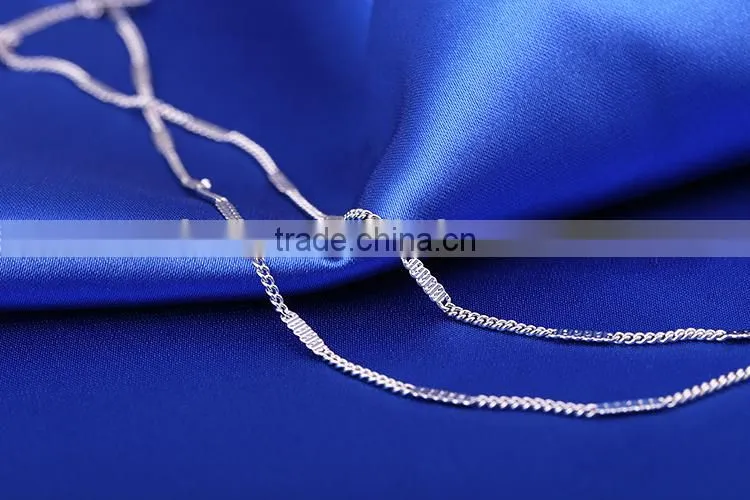 hot new products for 2015 latest design rhodium plated fashion jewellery necklaces