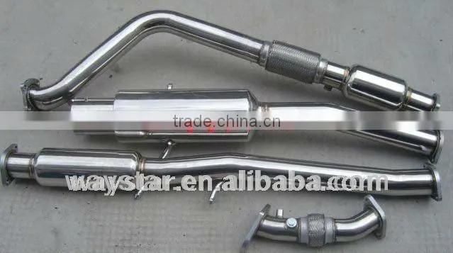 304 stainless steel exhaust system for Subaru GDB 01-07 exhaust
