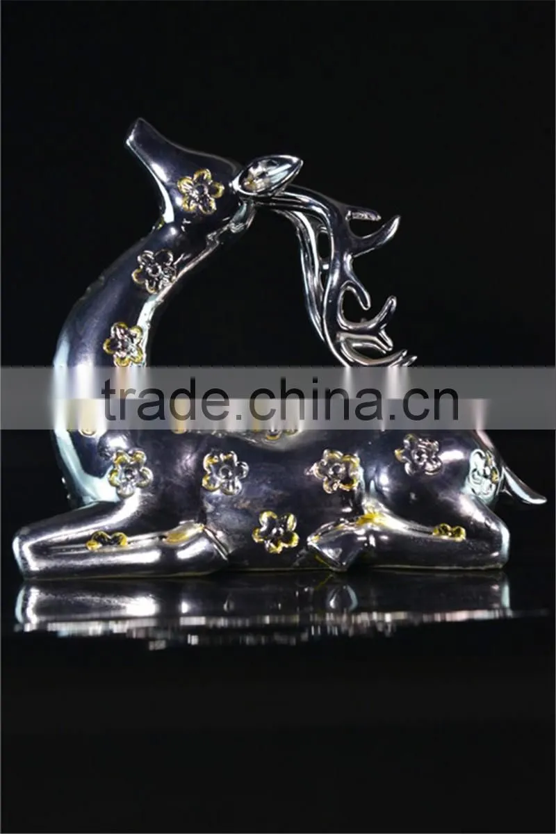 Deer Aircraft Decoration Sculpture Modern Statue Architectural Model monument souvenir