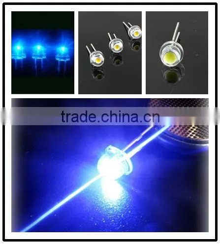0.2W 5mm strawhat dip power led diode