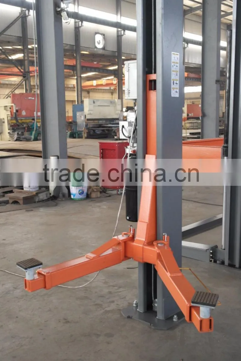 Outdoor underground 2 post auto car lift