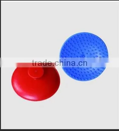 plastic round horse mane comb/curry comb/horse product