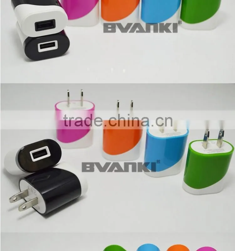 2016 hot new arrivals factory sale New Arrival USB Power Adapter 1A Quick Charger USB Travel Charger fast shipping
