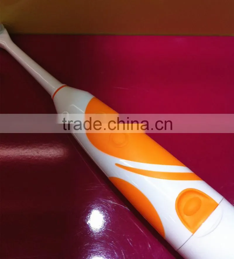 round brush head toothbrush adult electric toothbrush with cap