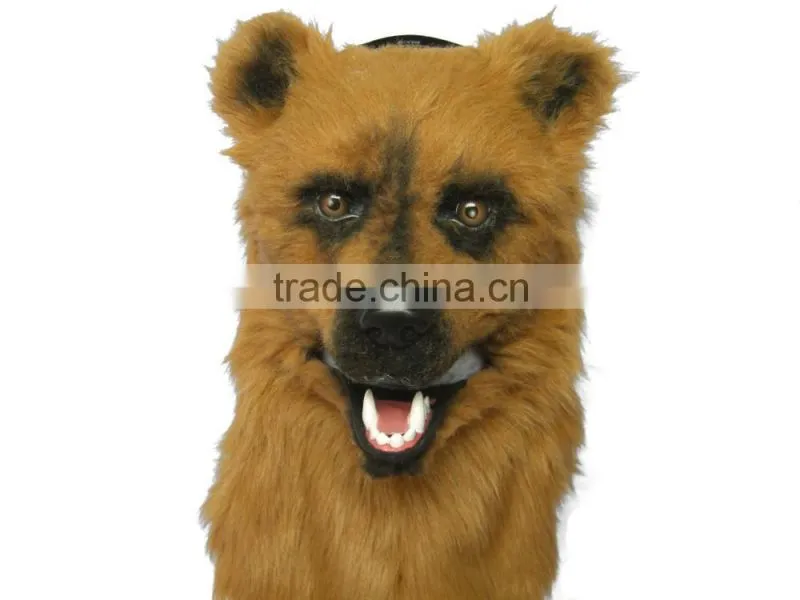 Moving Mouth Animal Mask For Kids , Ood Mask Realistic Animal Mask Adult Party Halloween Mask