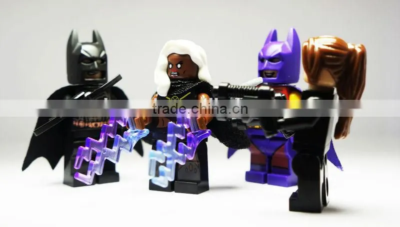 Decool bricks 0184-0189 SuperHero X-men/Ororo Munroe/Magneto/Catwoman/Batman Minifigure Building bricks Blocks Toys