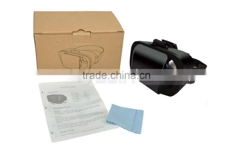 Super Mini 3D VR Headset Virtual Reality VR Glasses Case For 4.0-6 Inch Smartphone