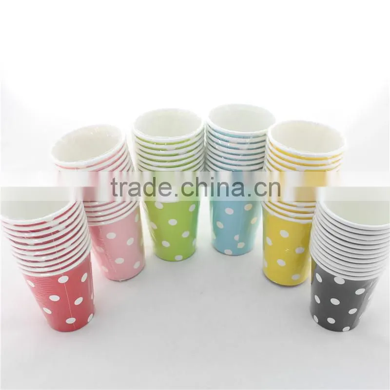 Great Slection of Colorful Paper Hot Cups for Girl and boy ' Party