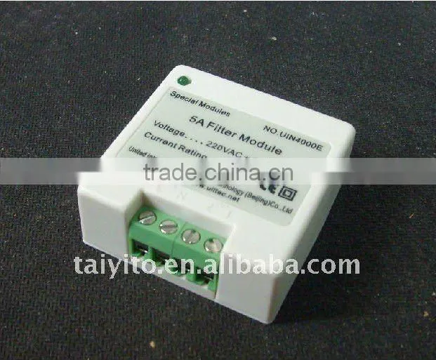 3A single-phase noise filter module