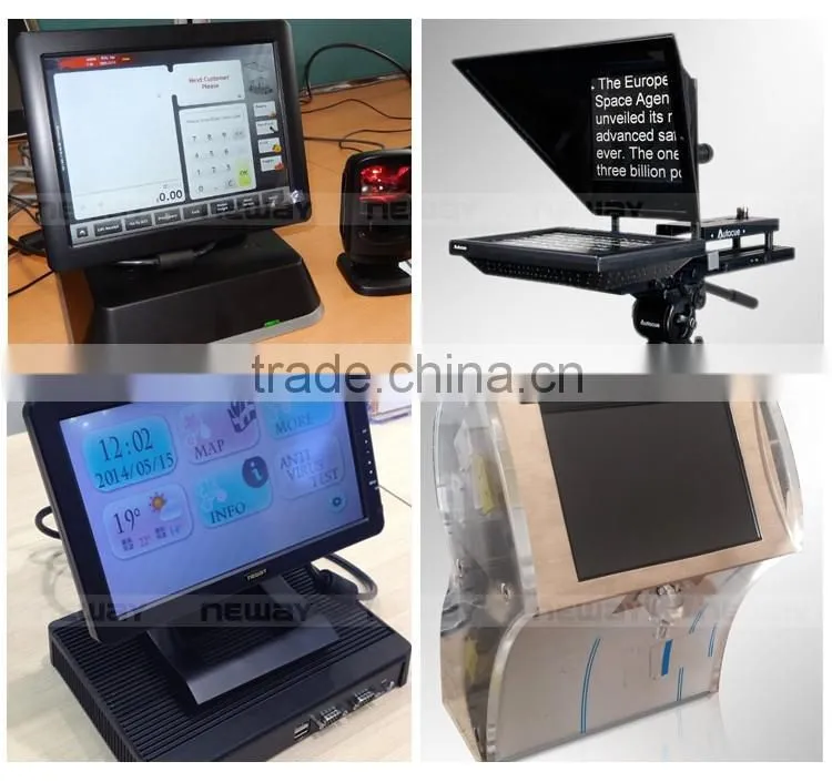 7 inch 450ma current AV input Industry Capacitive touch screen with Lux auto brightness Optional