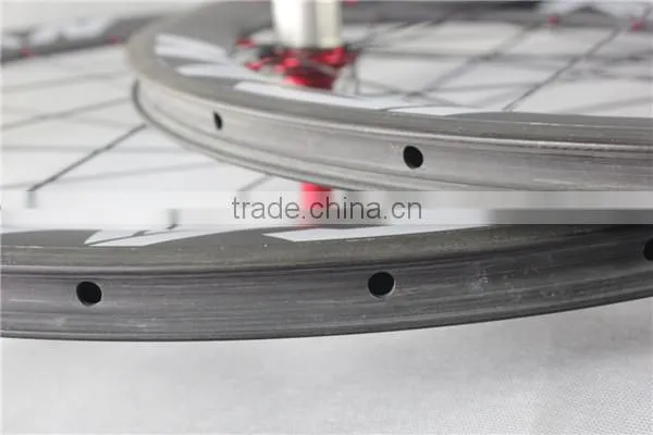 Carbon road bike clincher /tubular wheel set chinese road bike wheel set 50C