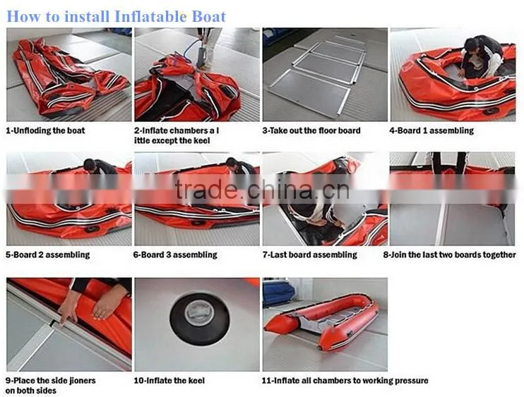 Hotsale Factory Direct Sale New Design 1.2mm PVC Inflatable Boat