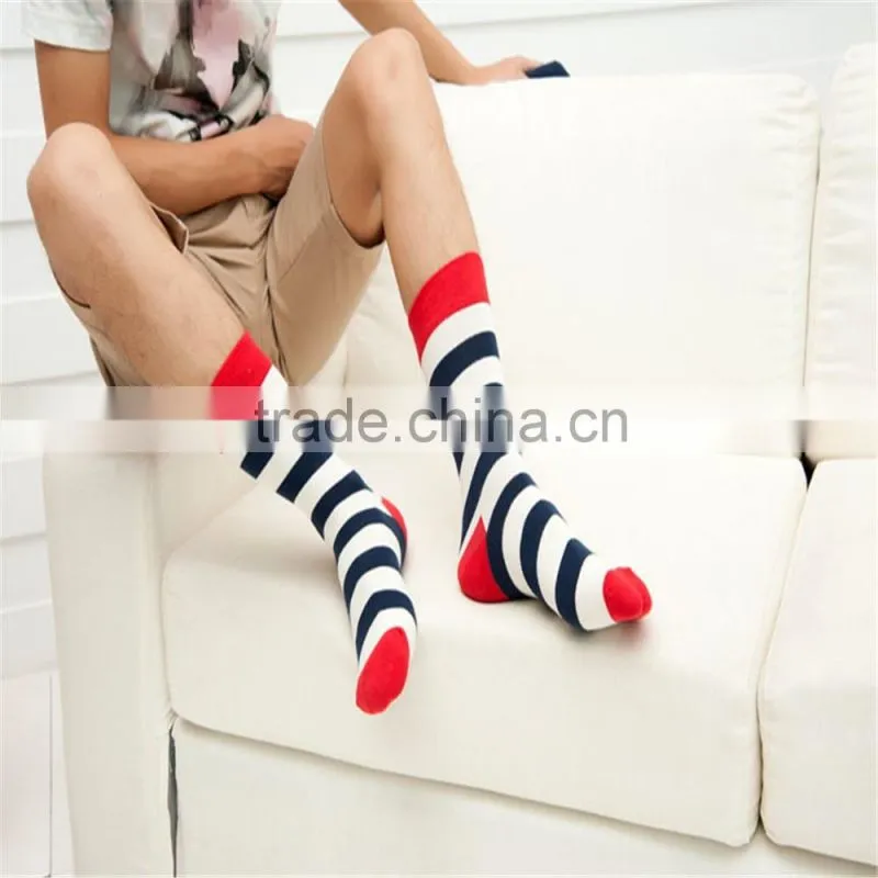 Classical Striped Design Scoks with Good Quality