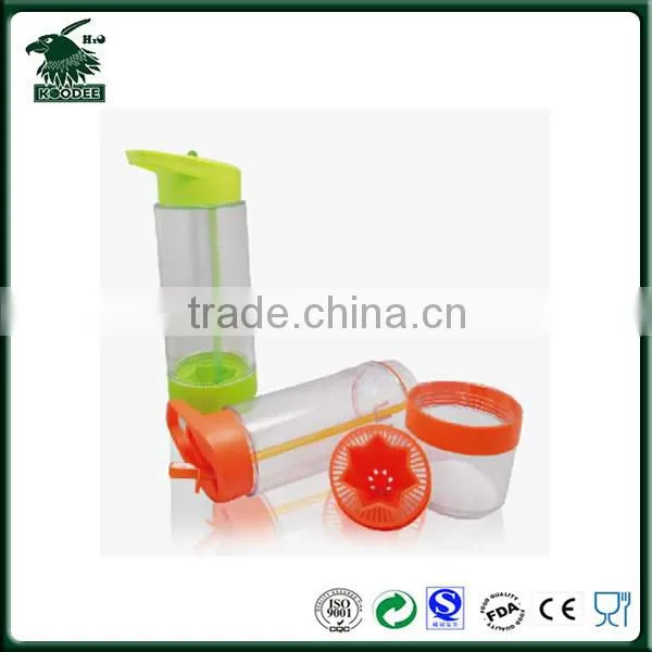 Hot Selling BPA Free Squeeze Bottle With Nozzle Lemonade Bottle