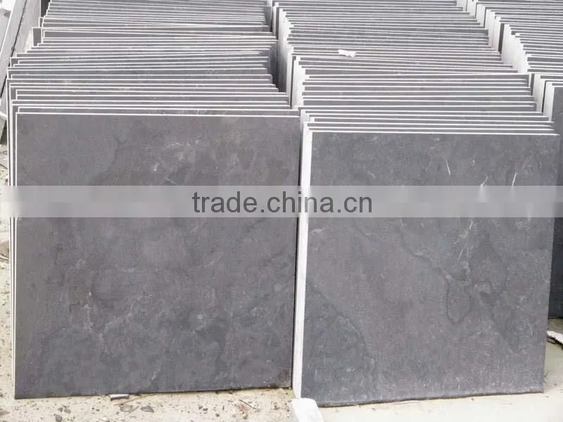 shandong china factory honed outdoor blue limestone tiles