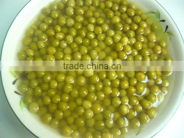 canned green peas