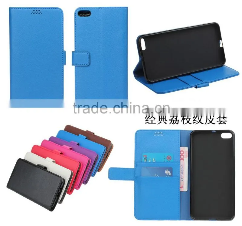 Original MMT Litchi Grain wallet leather flip case for ONE X9 photo frame holder leather PU case with card slot for ONE X9