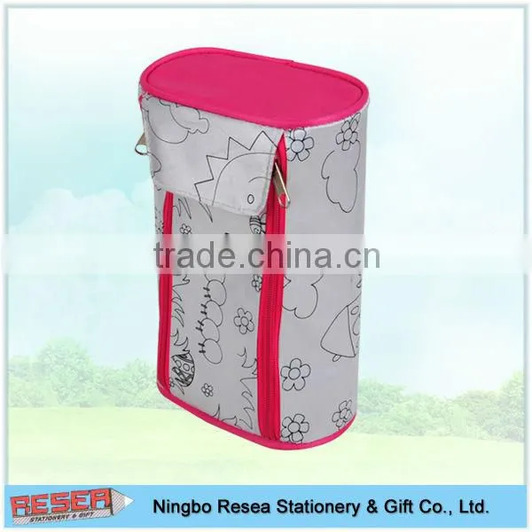 4c color printingPVC 420D pencil case
