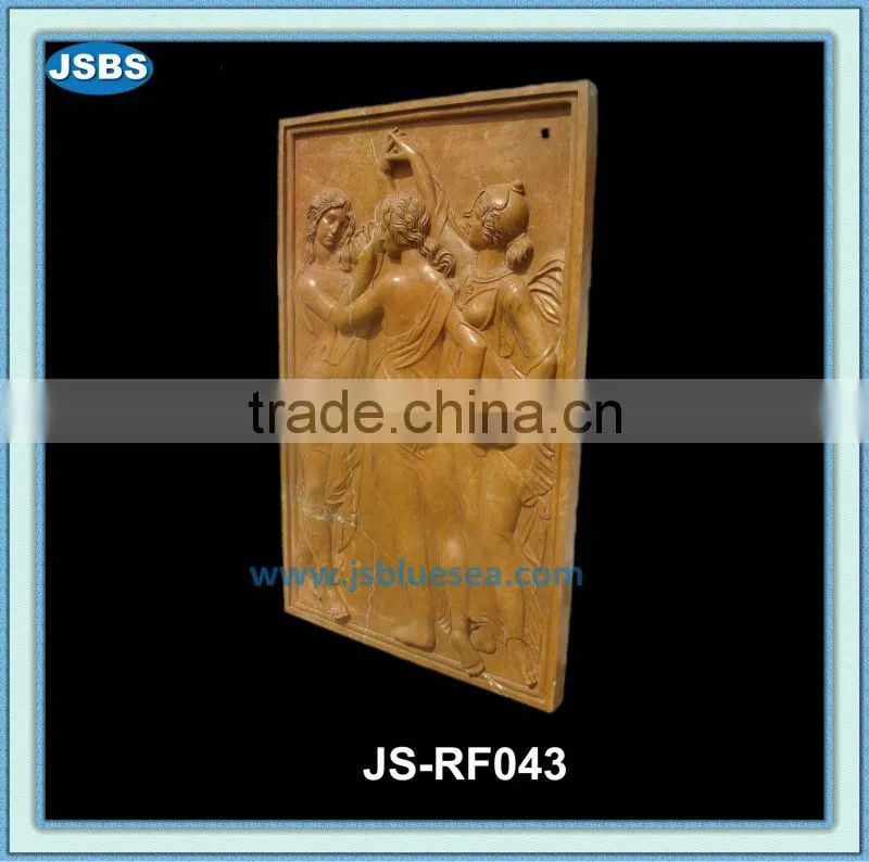 stone modern nude three grace sculpture relief