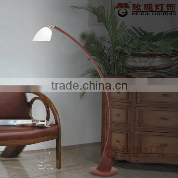 wooden removable reading beside lamp