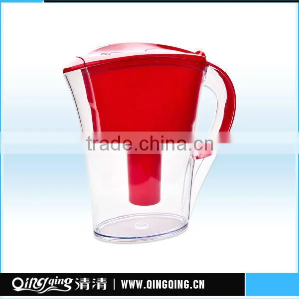 2015 Hot Sales Ultra-Low Price CE,ROHS,SGS Certification Eco-friendly Plastic Water Filtration Pitcher/Jug/Kettle