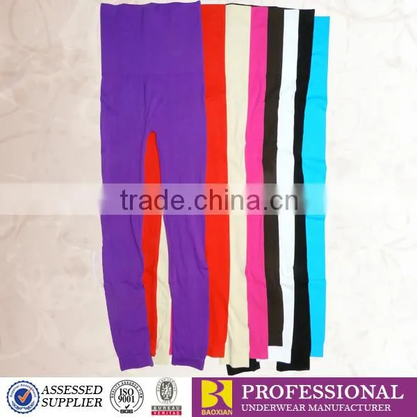 Shaper waist seamless ladies leggings